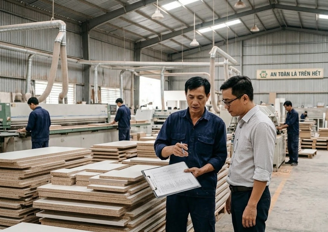 nhận gia công dán cạnh và bóc tách bản vẽ nội thất gỗ công nghiệp cho đối tác thầu phụ