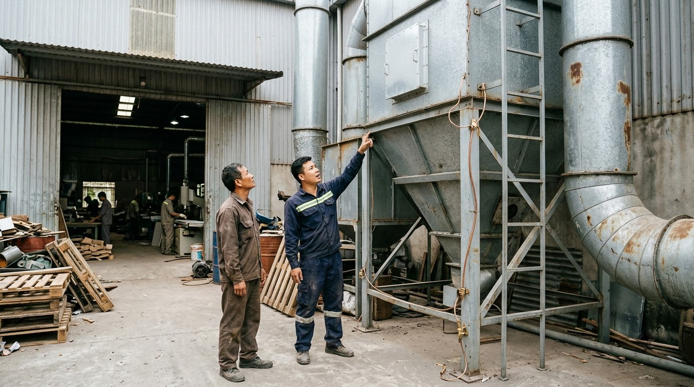 Tiêu chuẩn an toàn pccc nhà xưởng gỗ đối với hệ thống hút bụi cơ khí